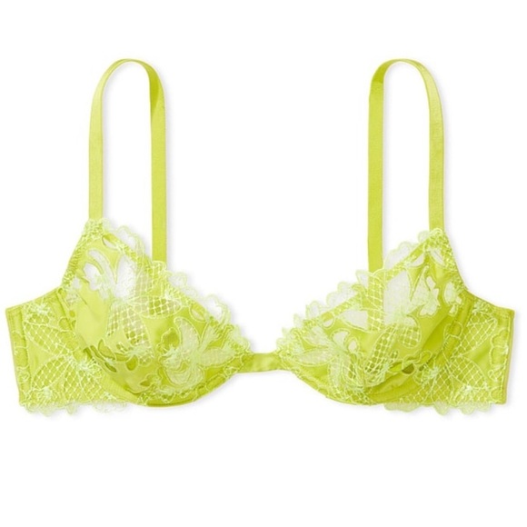 New! Victoria's Secret Very Sexy Ziggy Peekaboo Low-Cut Demi Bra 20101 - Picture 2 of 10